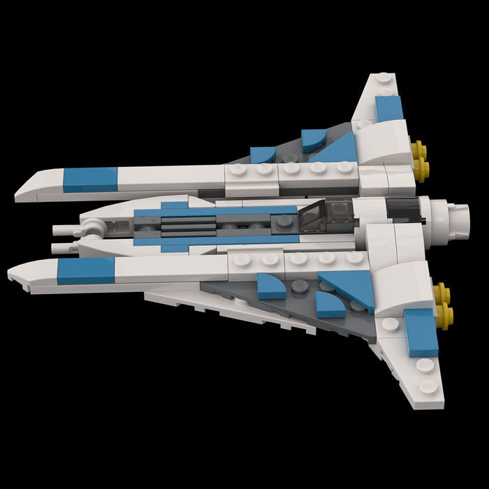 MOC - 105614 Mandalorian Gauntlet Figther Building Blocks - LesDiy - Locomotive -