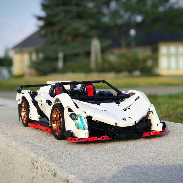 MOC - 10574 Lamborghini Veneno Roadster - Dynamic - LesDiy -