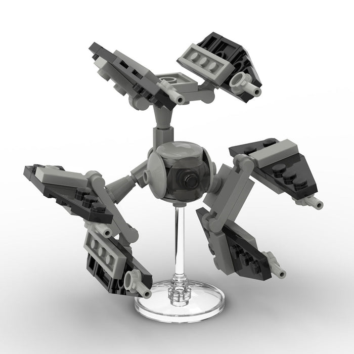 MOC - 106414 TIE - Defender Sci - Fi Spacecraft Building Blocks - LesDiy -