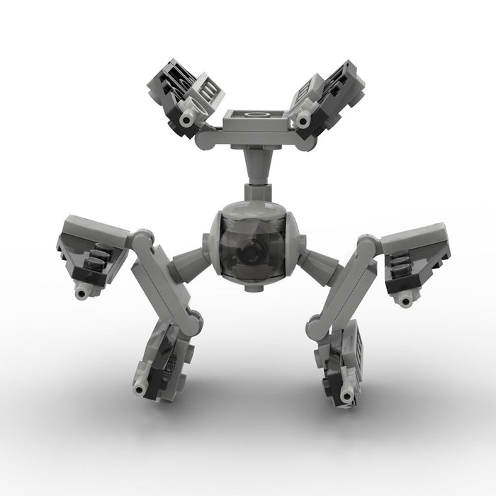 MOC - 106414 TIE - Defender Sci - Fi Spacecraft Building Blocks - LesDiy -