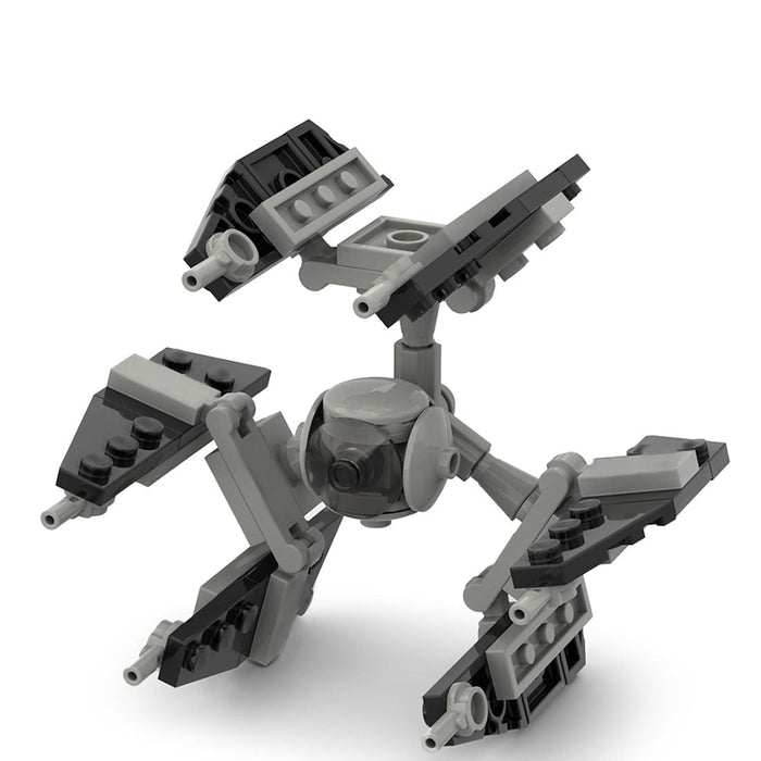 MOC - 106414 TIE - Defender Sci - Fi Spacecraft Building Blocks - LesDiy -