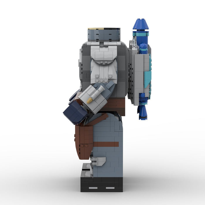 MOC - 107552 Giant Jango Fett Figure Building Blocks - LesDiy -