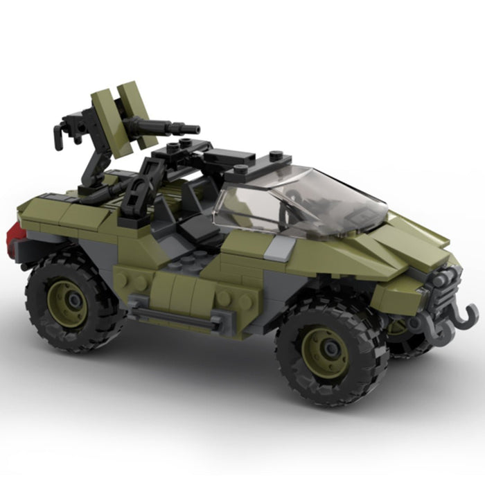 MOC - 107715 M12 Military Carrier Vehicle Building Blocks - LesDiy -