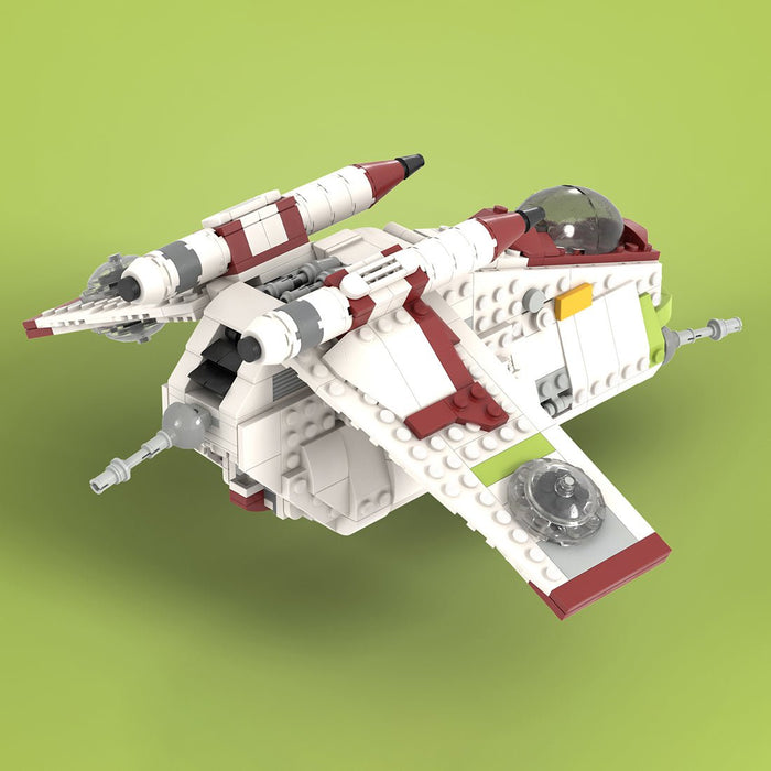 MOC - 107732 1/60 Midi Republic Gunship - LesDiy -