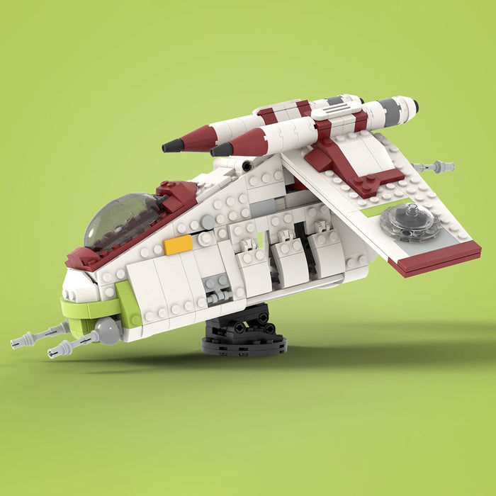 MOC - 107732 1/60 Midi Republic Gunship - LesDiy -