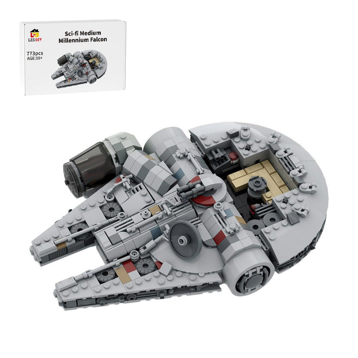 MOC - 108207 Sci - fi Medium Millennium Falcon - LesDiy -