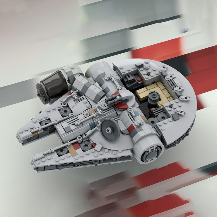MOC - 108207 Sci - fi Medium Millennium Falcon - LesDiy -