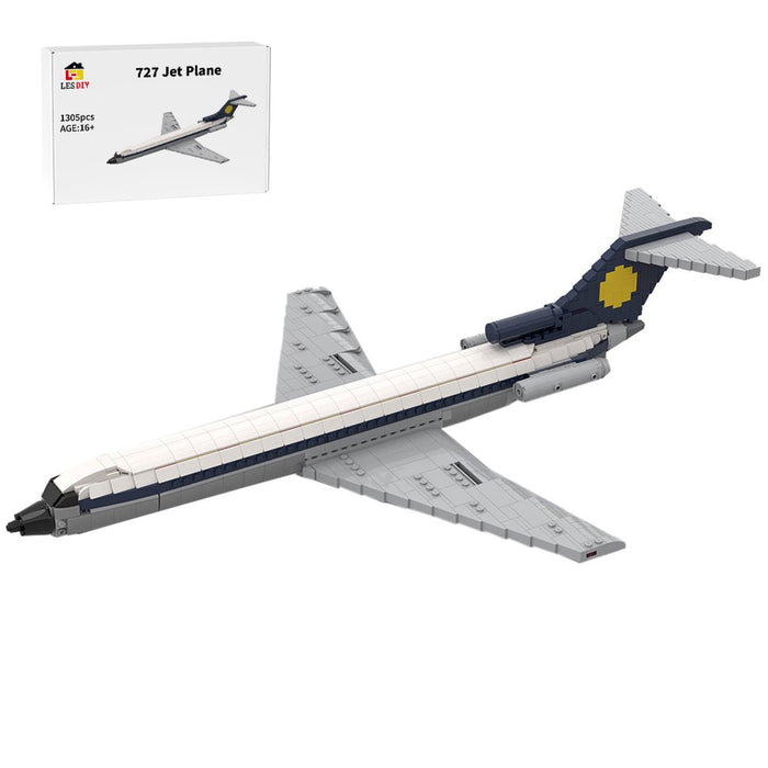 MOC - 108472 727 Jet Plane - LesDiy -
