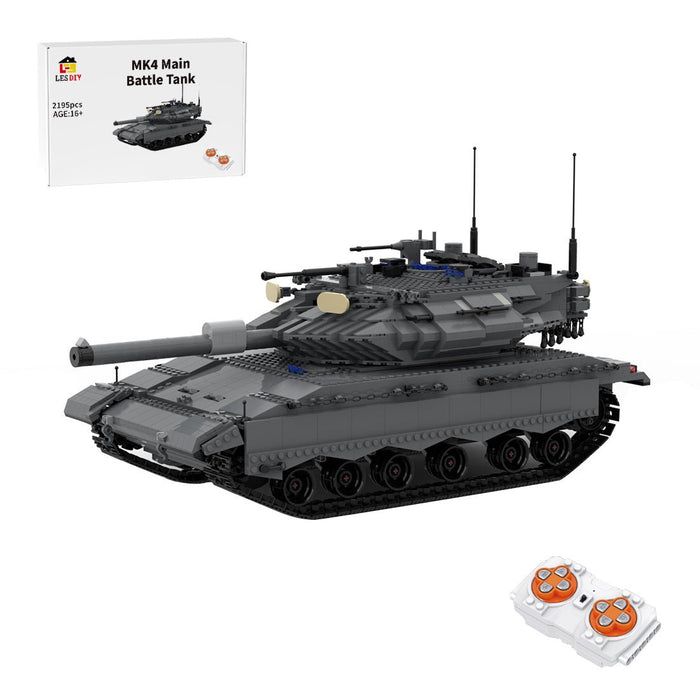 MOC - 108688 Merkava Mk4 Tank Dynamic Version - LesDiy -