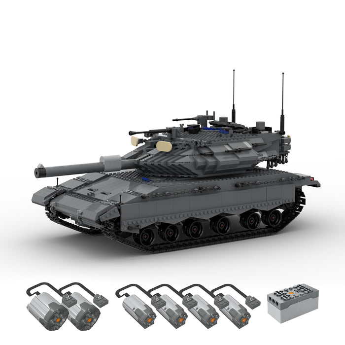 MOC - 108688 Merkava Mk4 Tank Dynamic Version - LesDiy -