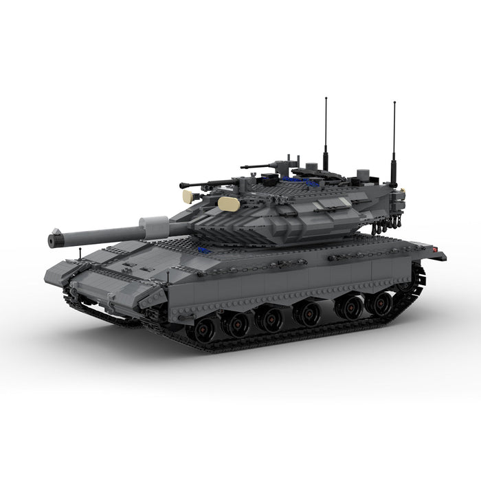 MOC - 108688 Merkava Mk4 Tank Dynamic Version - LesDiy -