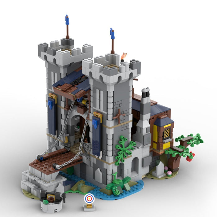 MOC - 108731 Black Falcon's Fort - LesDiy -