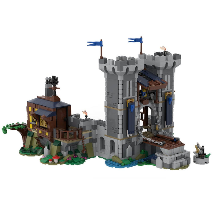 MOC - 108731 Black Falcon's Fort - LesDiy -