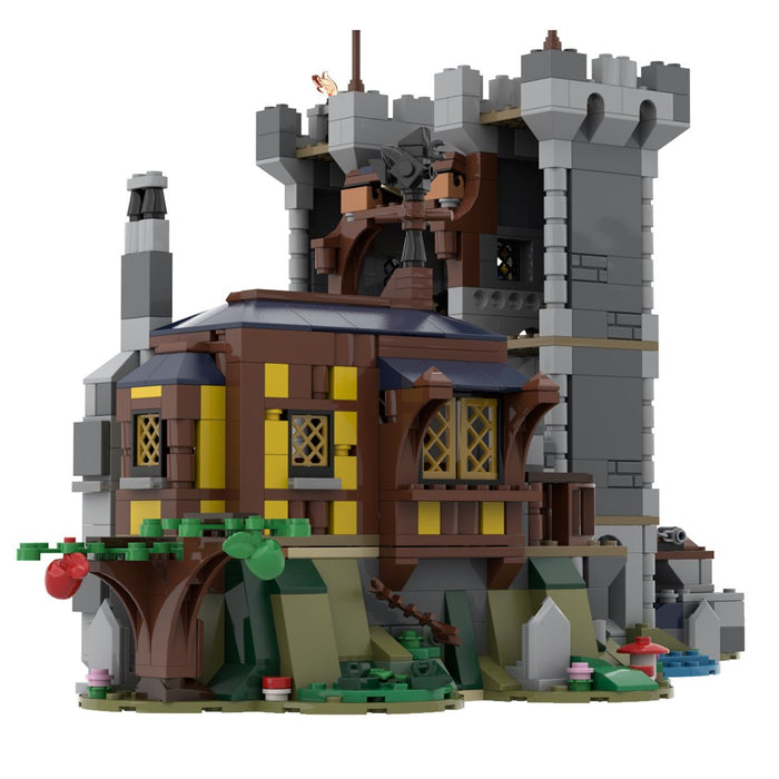 MOC - 108731 Black Falcon's Fort - LesDiy -