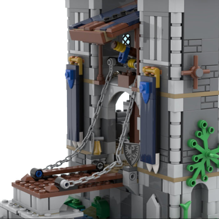 MOC - 108731 Black Falcon's Fort - LesDiy -
