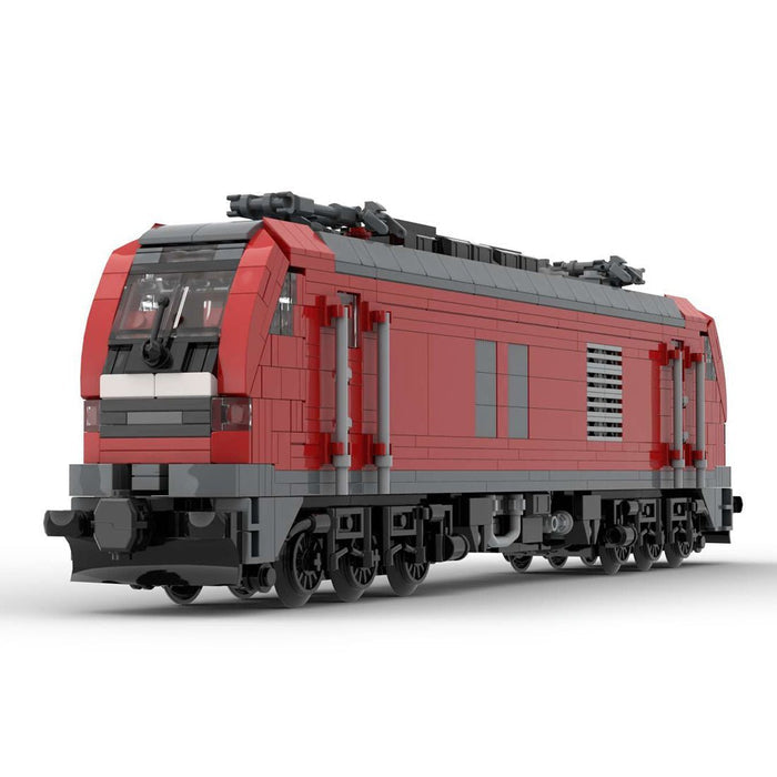 MOC - 108758 Rail Transit Trains Model - LesDiy - Locomotive -