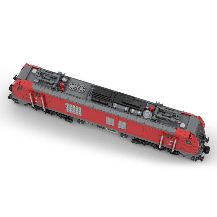 MOC - 108758 Rail Transit Trains Model - LesDiy - Locomotive -
