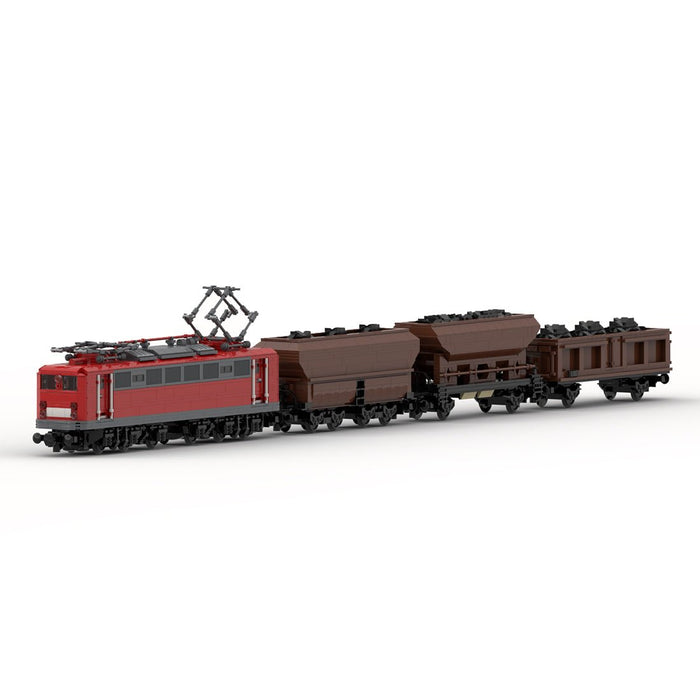 MOC - 108963 BR150 Coal Wagon Train Model - LesDiy - Locomotive -