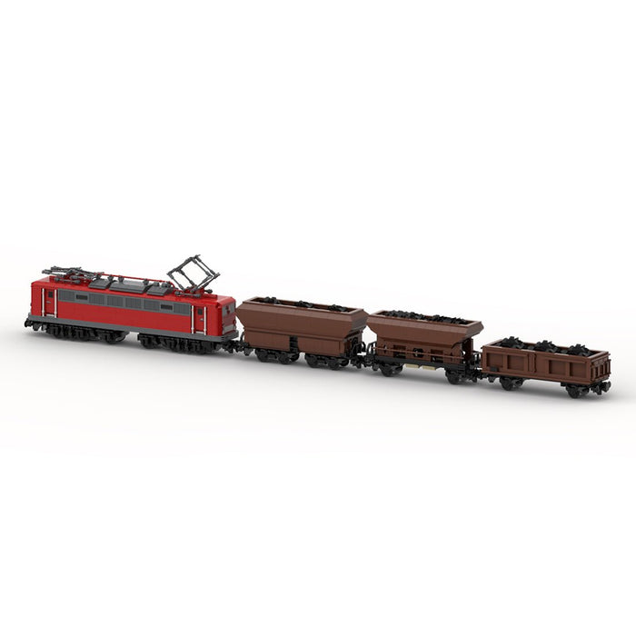 MOC - 108963 BR150 Coal Wagon Train Model - LesDiy - Locomotive -