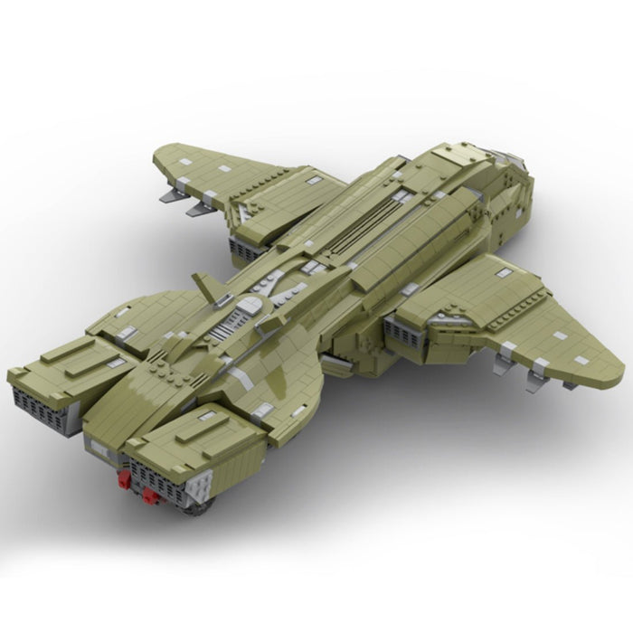 MOC - 109063 D77 Troop Carrier Vehicle Model - LesDiy - MOC -