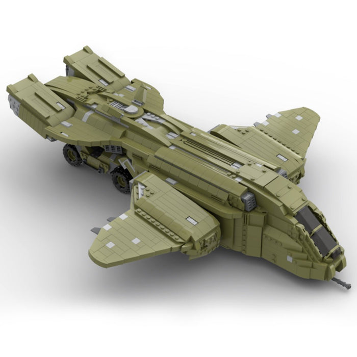 MOC - 109063 D77 Troop Carrier Vehicle Model - LesDiy - MOC -