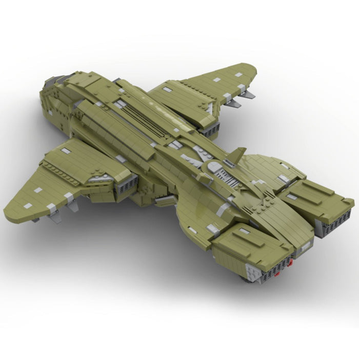 MOC - 109063 D77 Troop Carrier Vehicle Model - LesDiy - MOC -