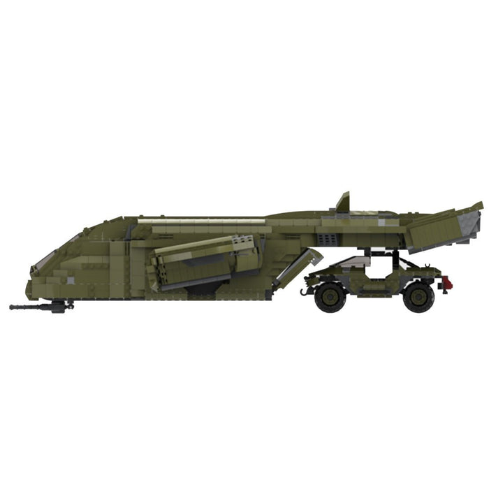 MOC - 109063 D77 Troop Carrier Vehicle Model - LesDiy - MOC -