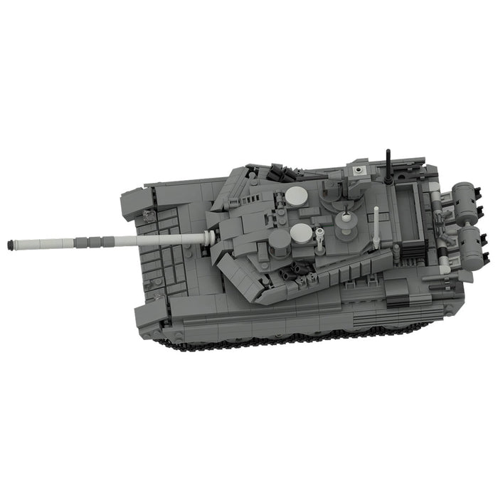 MOC - 109174 T - 90 M Main Battle Tank - 1/35 Building Blocks - LesDiy - Building Blocks -