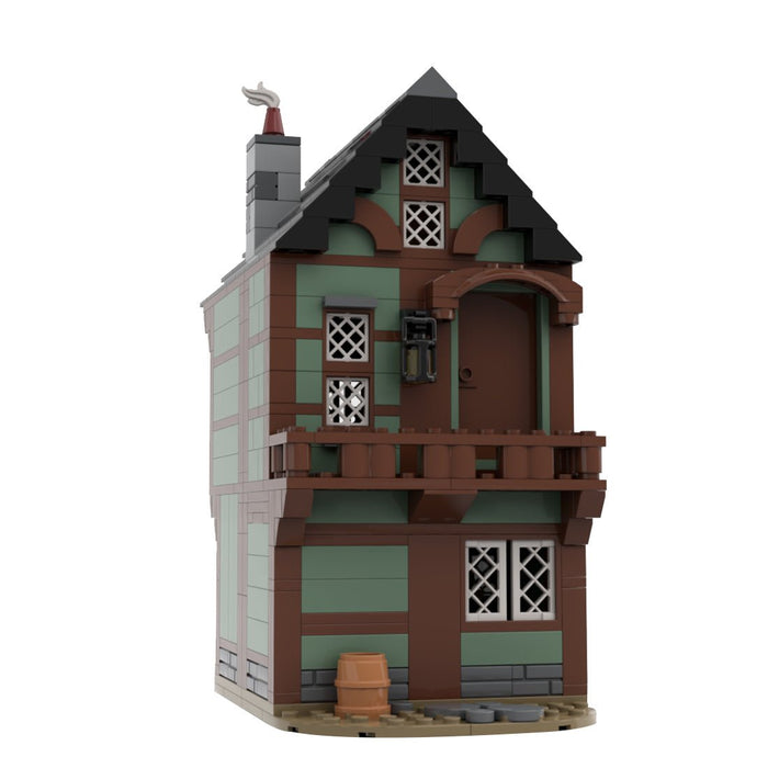 MOC - 109203 Medieval Tailor's House Building Blocks - LesDiy - Building Blocks -
