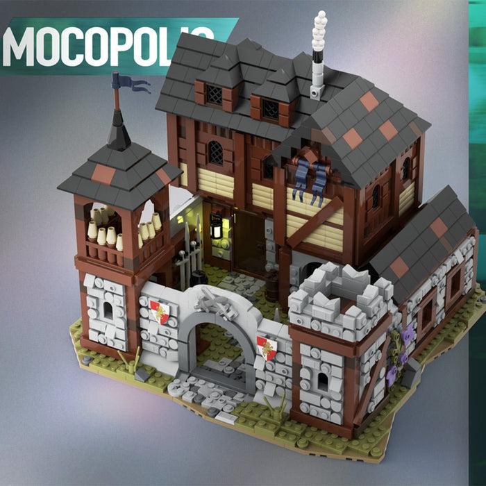 MOC - 110112 Medieval Infantry Barracks - LesDiy -