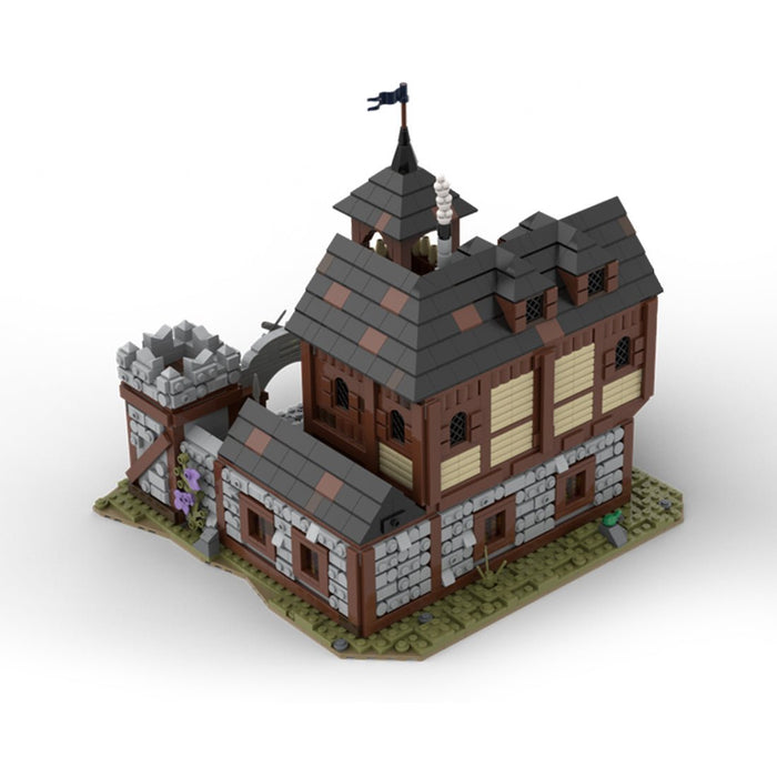 MOC - 110112 Medieval Infantry Barracks - LesDiy -