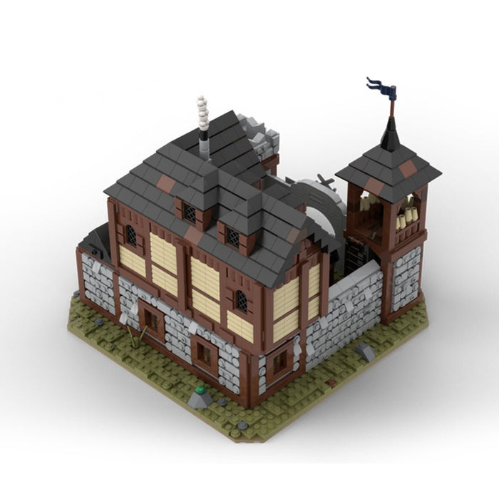 MOC - 110112 Medieval Infantry Barracks - LesDiy -