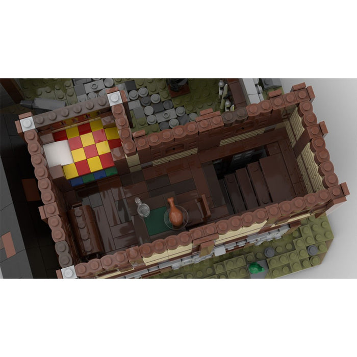 MOC - 110112 Medieval Infantry Barracks - LesDiy -