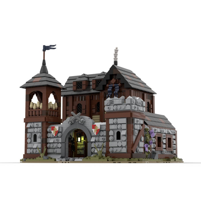 MOC - 110112 Medieval Infantry Barracks - LesDiy -