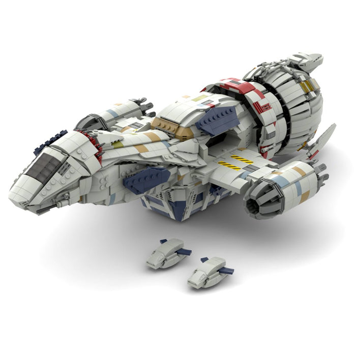MOC - 110302 Sci - fi Firefly Serenity - LesDiy - Locomotive -