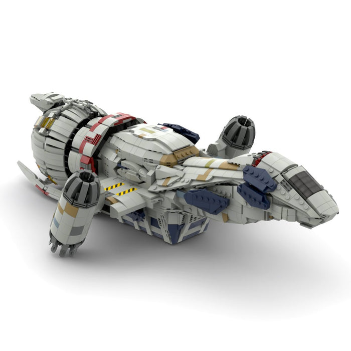 MOC - 110302 Sci - fi Firefly Serenity - LesDiy - Locomotive -