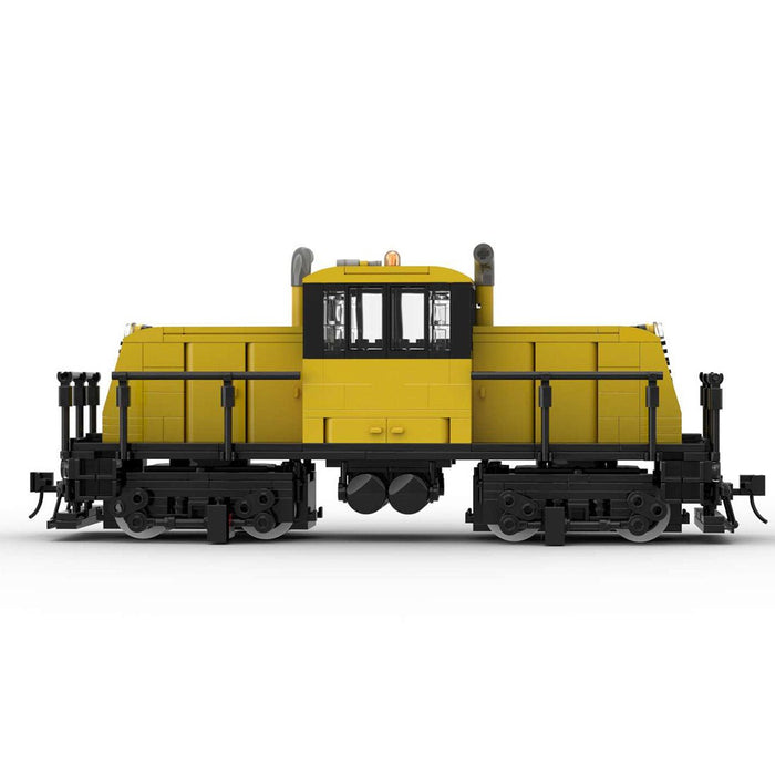 MOC - 110374 Tacoma and Eastern GE 45 Ton Switcher Building Blocks - LesDiy - Locomotive -