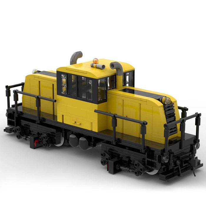 MOC - 110374 Tacoma and Eastern GE 45 Ton Switcher Building Blocks - LesDiy - Locomotive -
