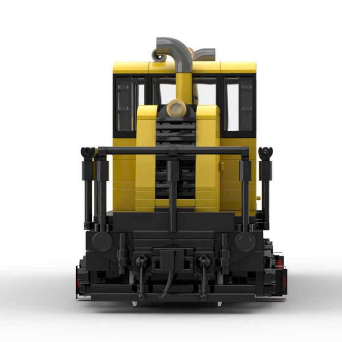 MOC - 110374 Tacoma and Eastern GE 45 Ton Switcher Building Blocks - LesDiy - Locomotive -