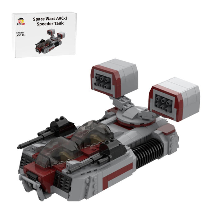 MOC - 110435 Space Wars AAC - 1 Speeder Tank - LesDiy -