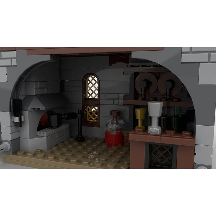 MOC - 110682 Medieval Alley's Inn Building Blocks - LesDiy - Building Blocks -