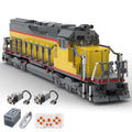 MOC - 112386 Pacific SD40T - 2 Train - LesDiy - Locomotive -