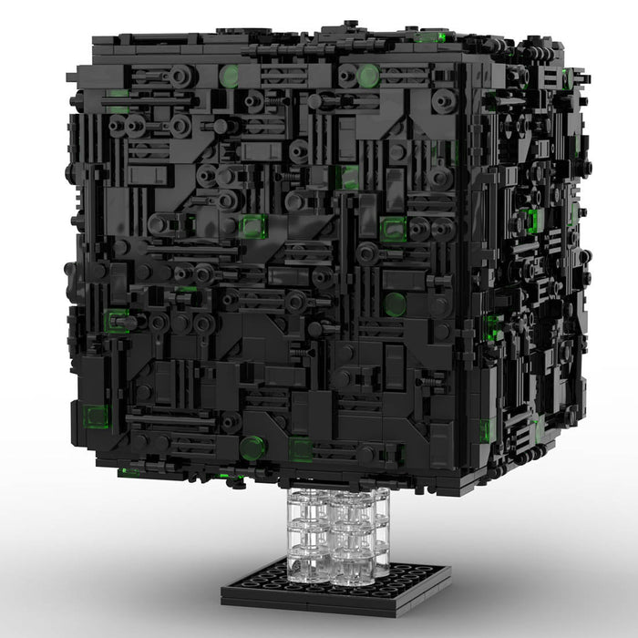 MOC - 112646 Borg Cube Warship Building Blocks - LesDiy -