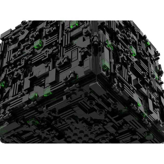 MOC - 112646 Borg Cube Warship Building Blocks - LesDiy -