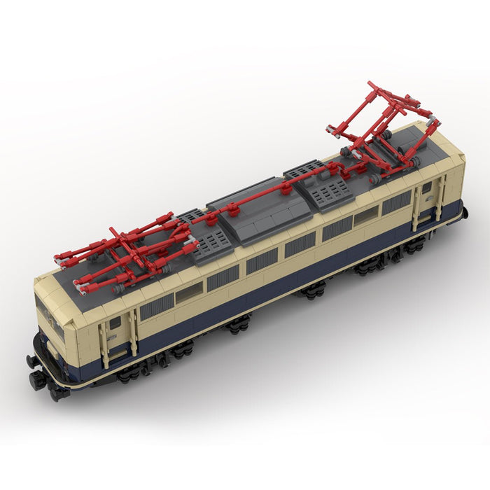 MOC - 113230 DB - Baureihe E50 Trolley Building Blocks - LesDiy -