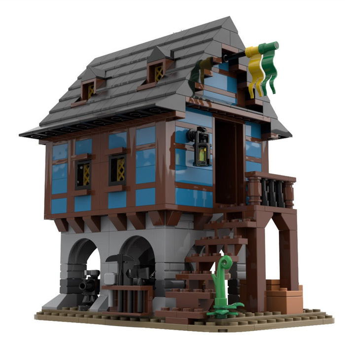 MOC - 113518 Medieval Alley's Blacksmith Building Blocks - LesDiy - Building Blocks -