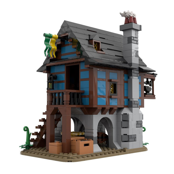 MOC - 113518 Medieval Alley's Blacksmith Building Blocks - LesDiy - Building Blocks -