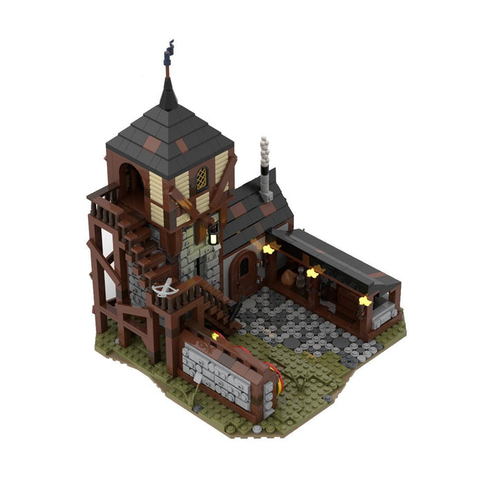 MOC - 114312 Medieval Archers Range - LesDiy -