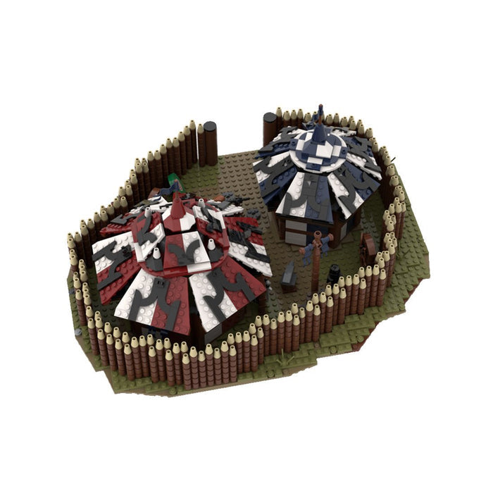MOC - 114605 Medieval Mercenary Camp - LesDiy -
