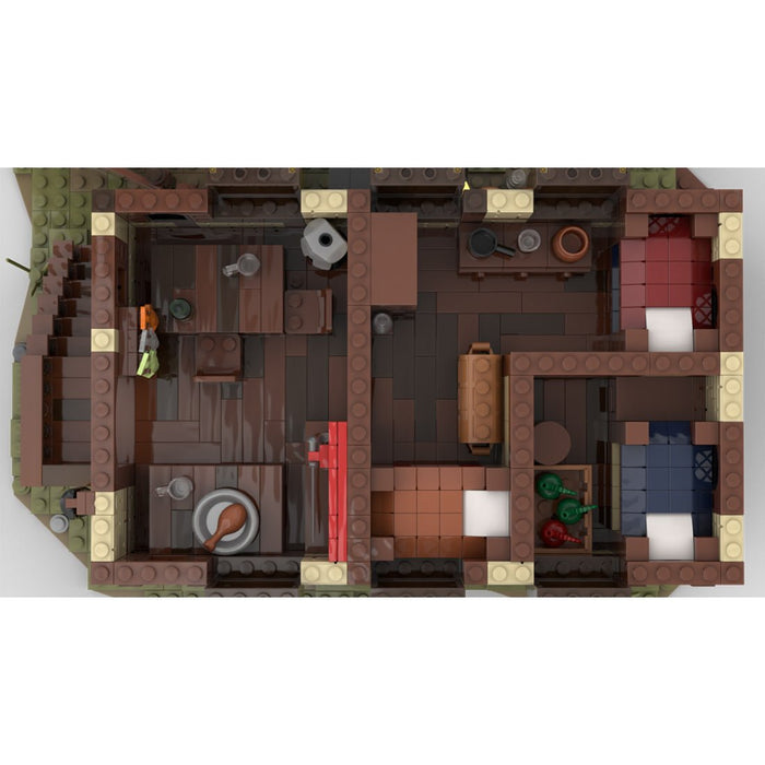MOC - 114686 Medieval Merchant's House and Farm - LesDiy -